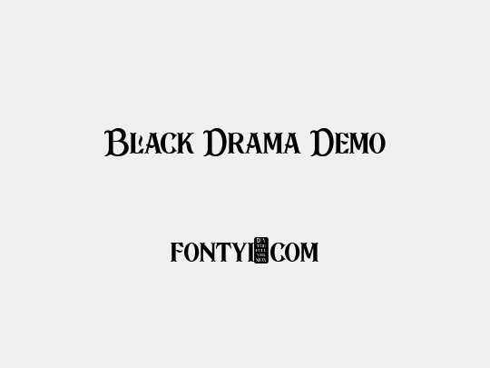 Black Drama Demo
