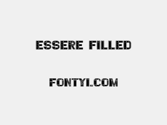 Essere Filled