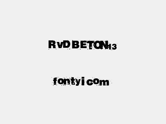 RvD_BETON13