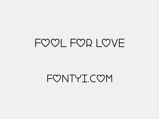 Fool For Love