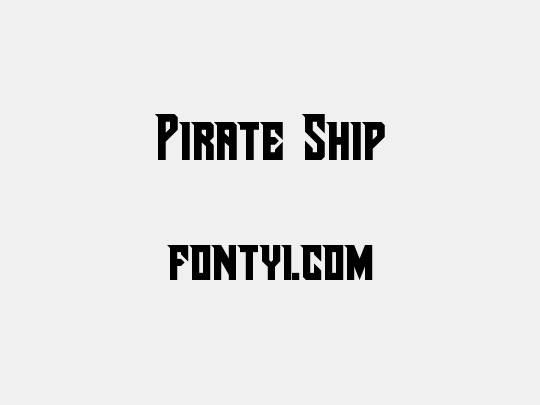 Pirate Ship