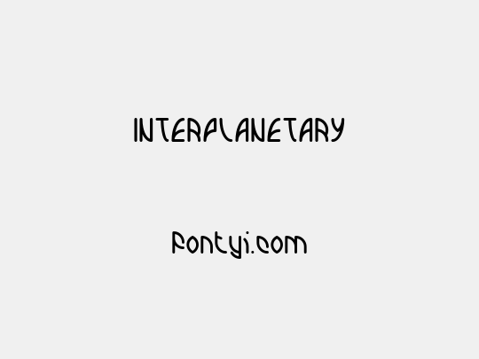 INTERPLANETARY