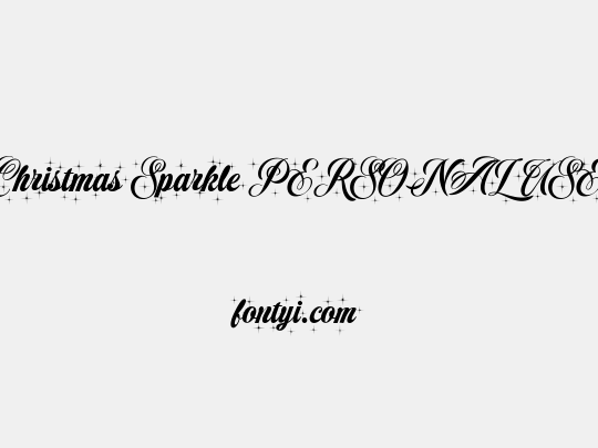 Christmas Sparkle PERSONAL USE