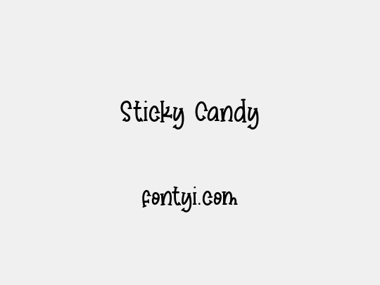 Sticky Candy