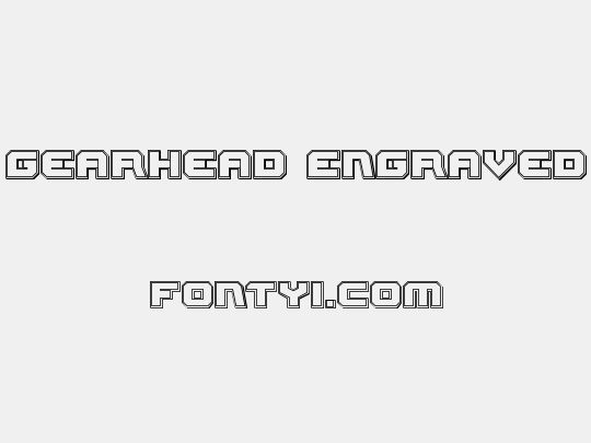 Gearhead Engraved