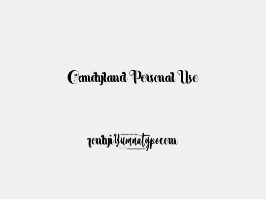 Candyland Personal Use