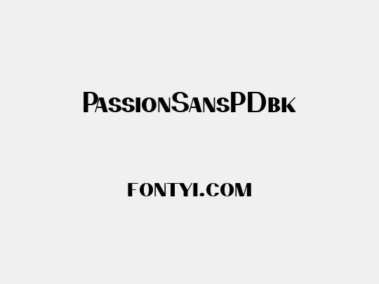 PassionSansPDbk