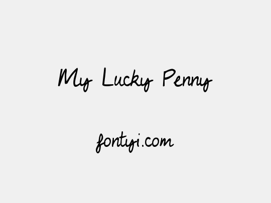 My Lucky Penny