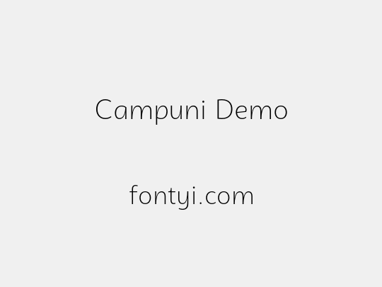 Campuni Demo