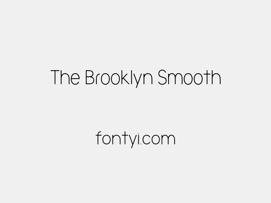 The Brooklyn Smooth