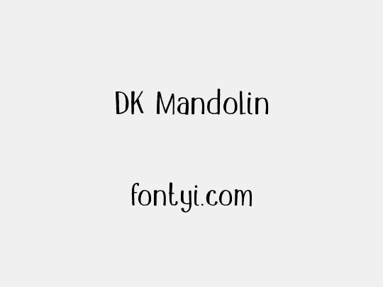 DK Mandolin