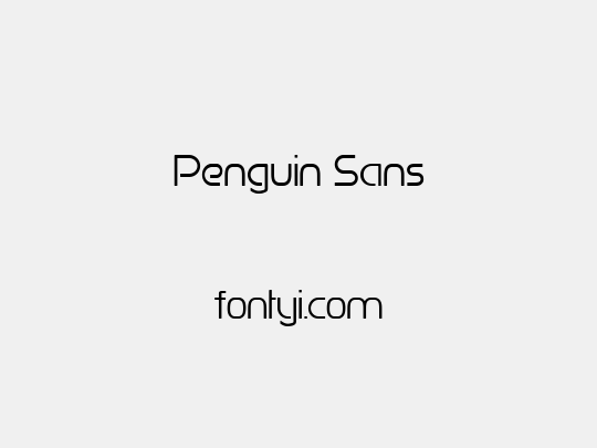 Penguin Sans