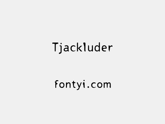 Tjackluder