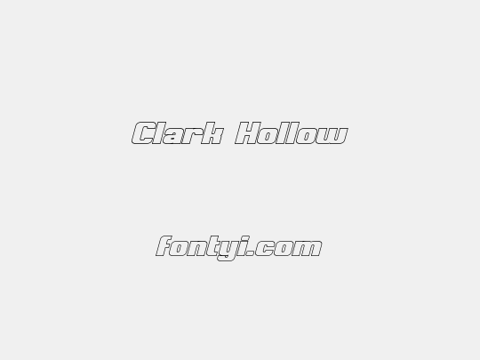 Clark Hollow