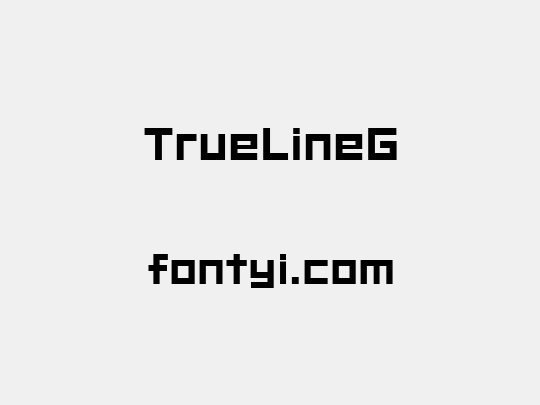 TrueLineG