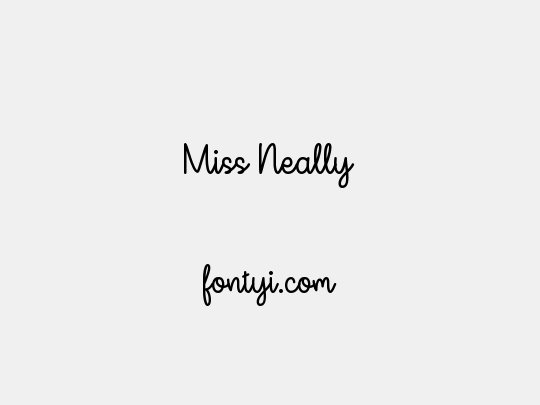 Miss Neally