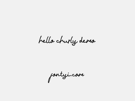 hello churly demo