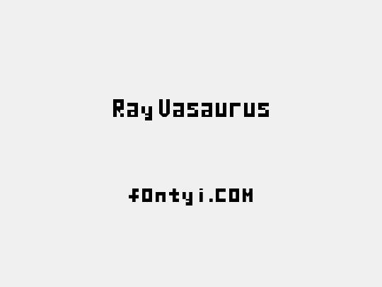 Ray Vasaurus