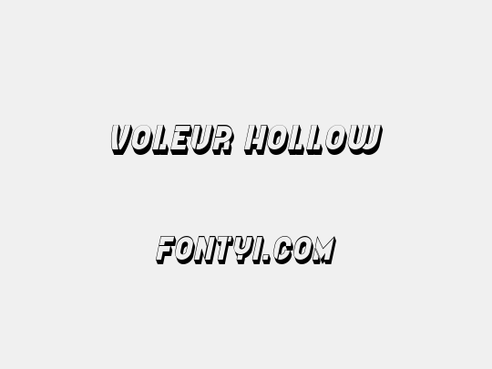 Voleur Hollow
