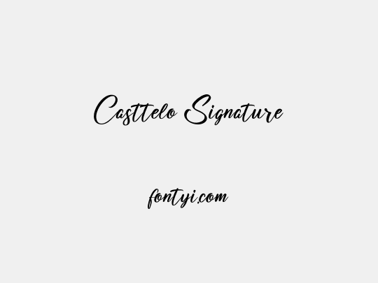 Casttelo Signature