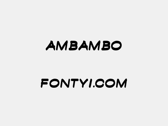 Ambambo