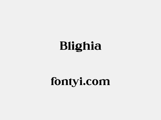 Blighia