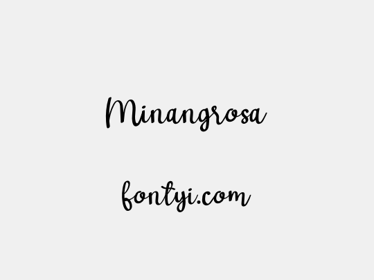 Minangrosa