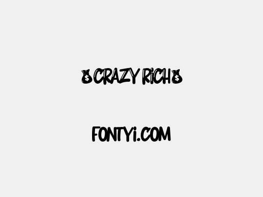 $CRAZY RICH$