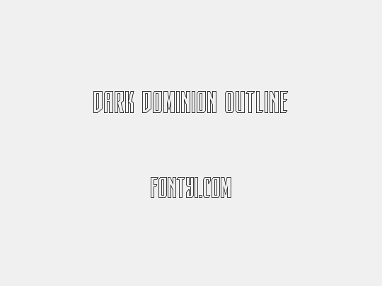 Dark Dominion Outline