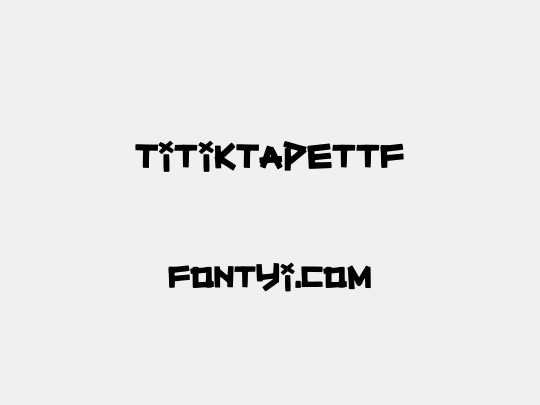 TitikTapettf