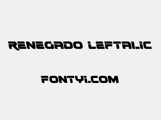 Renegado Leftalic