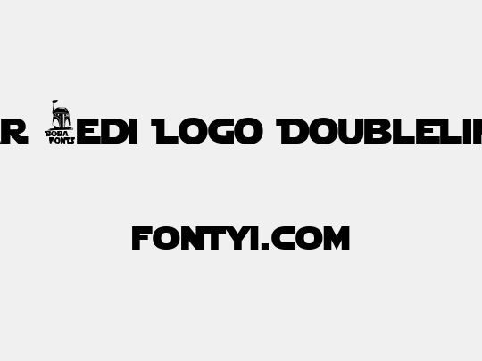 Star Jedi Logo DoubleLine1