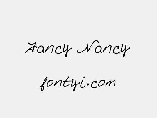 Fancy Nancy