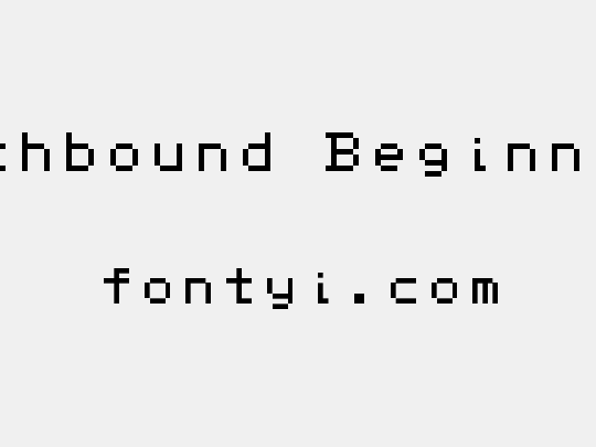 Earthbound Beginnings