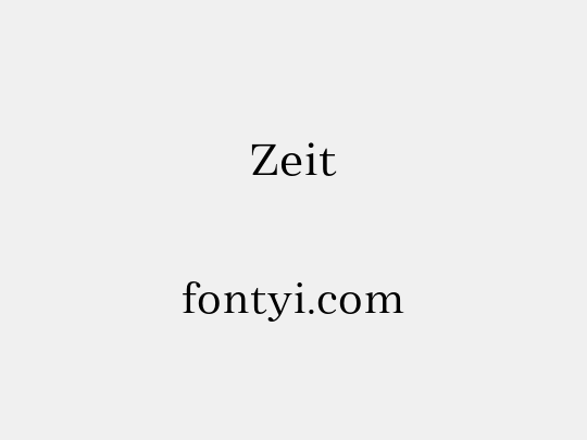 Zeit