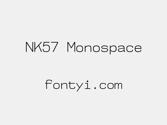 NK57 Monospace