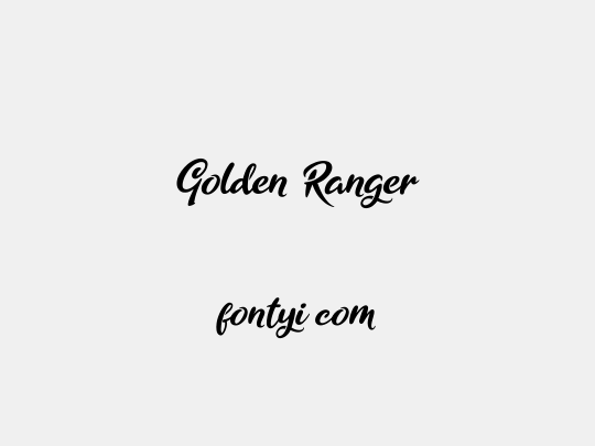 Golden Ranger
