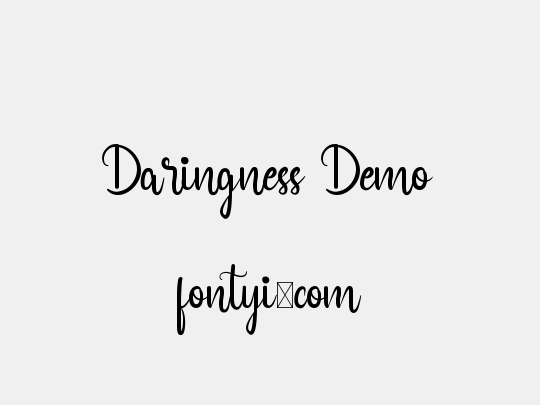 Daringness Demo