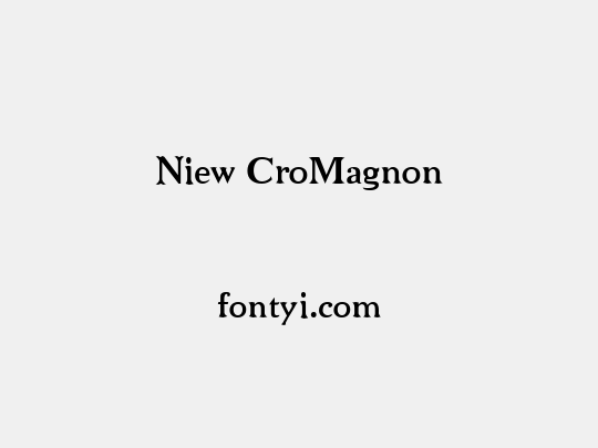 Niew CroMagnon