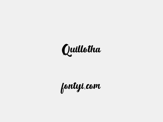 Quillotha
