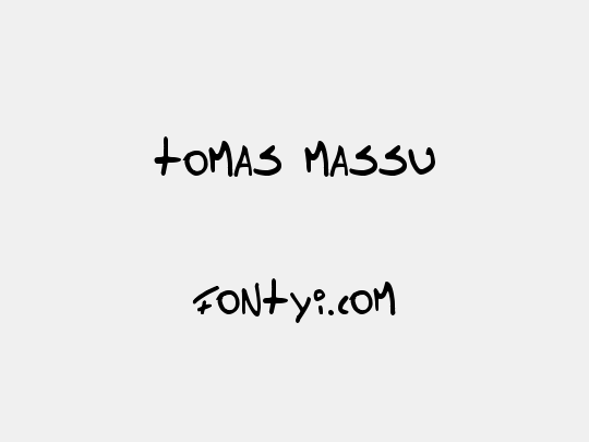 Tomas Massu