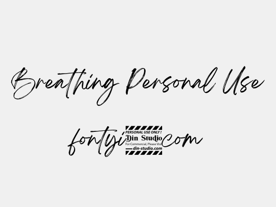 Breathing Personal Use