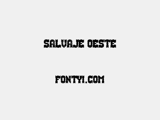 Salvaje Oeste