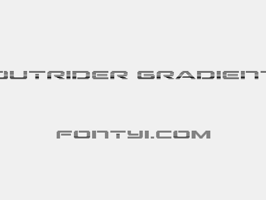 Outrider Gradient