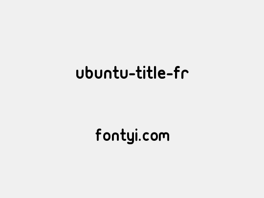 Ubuntu-Title-fr
