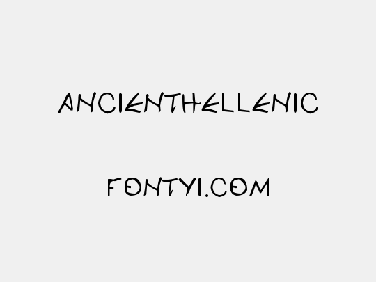ancientHellenic