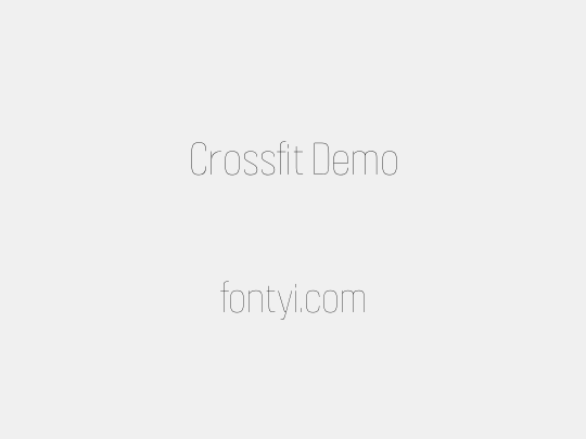 Crossfit Demo