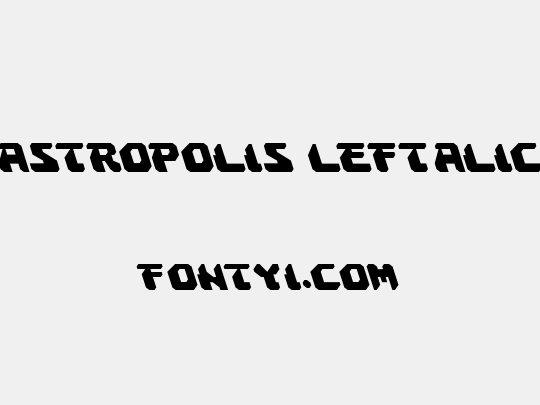 Astropolis Leftalic