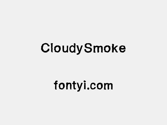 CloudySmoke