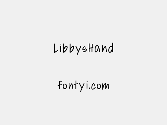 LibbysHand